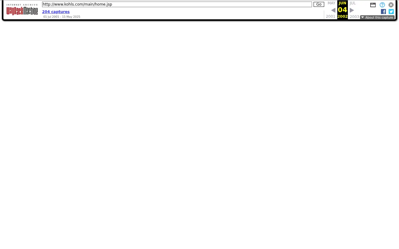 kohls.com in 2002