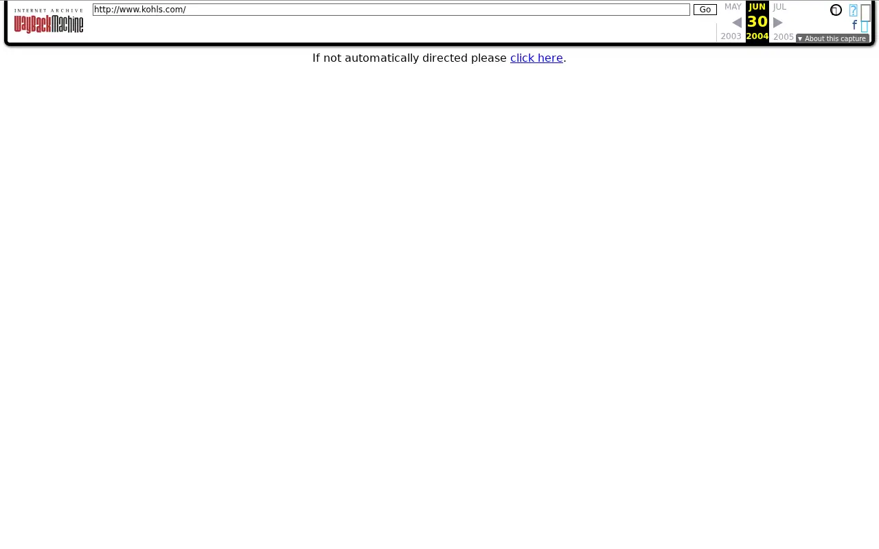 kohls.com in 2004