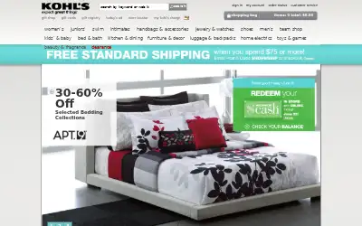 kohls.com in 2011