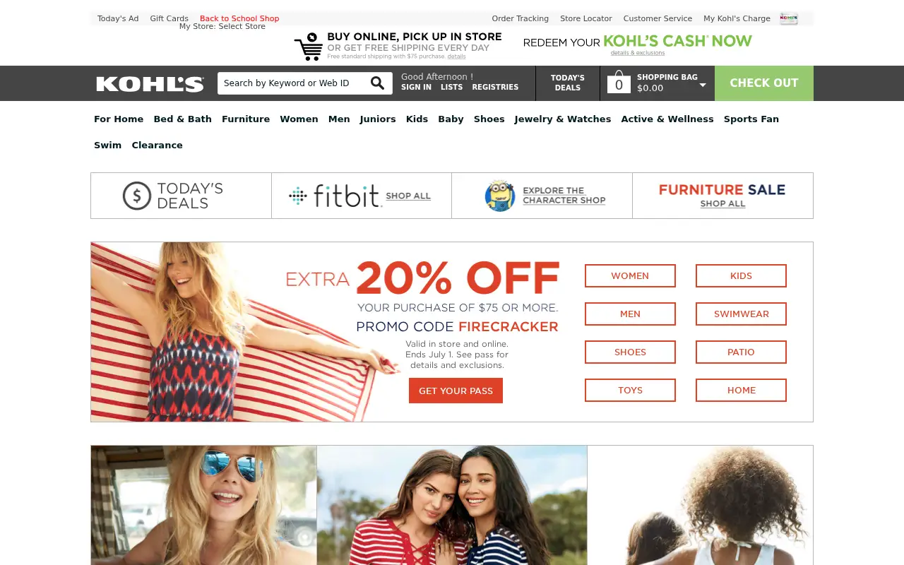 kohls.com in 2015