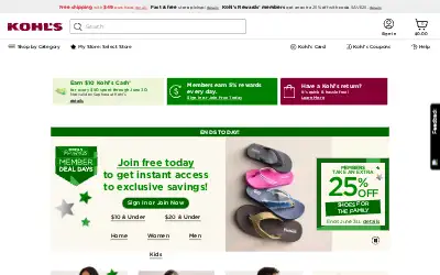 kohls.com in 2024