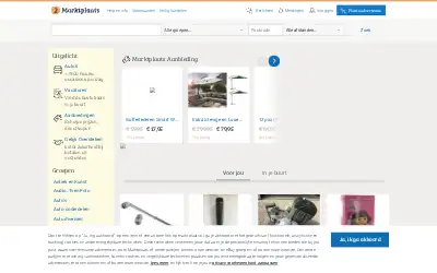 marktplaats.nl in 2019