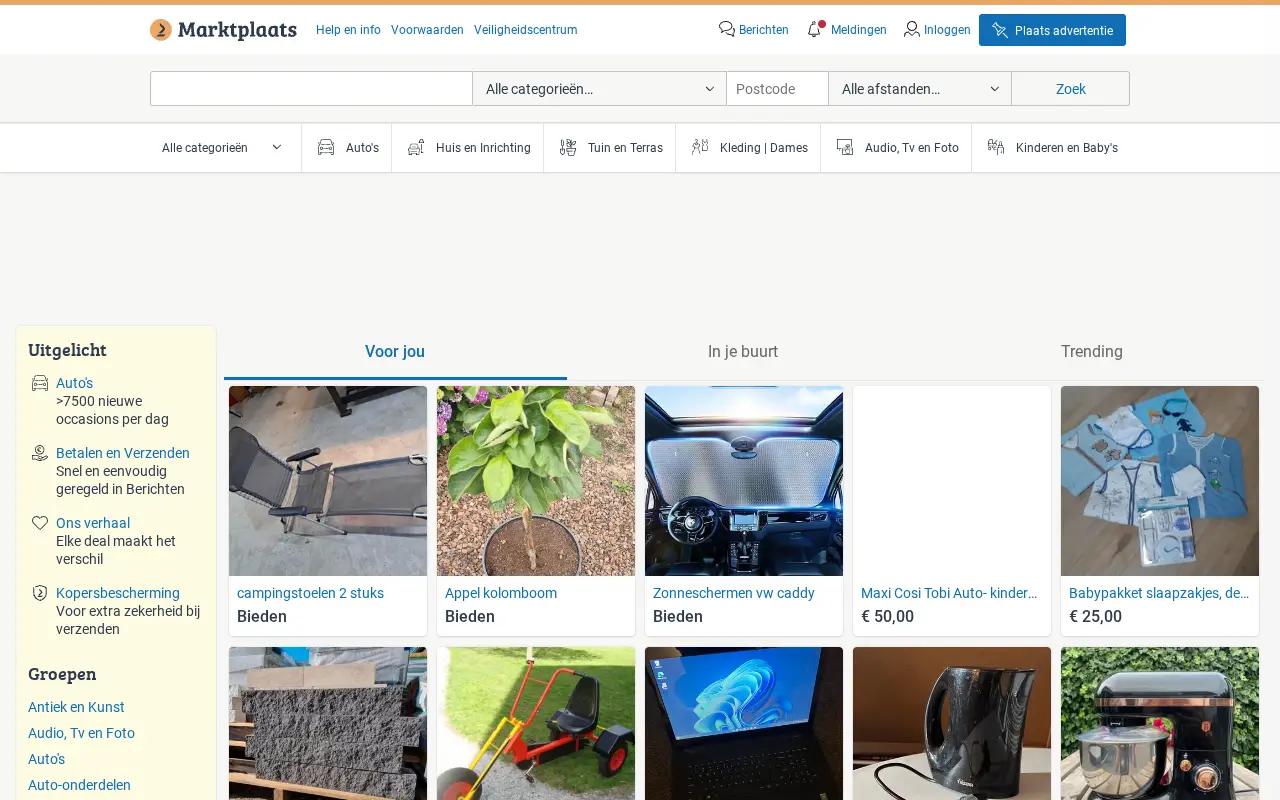 marktplaats.nl in 2023