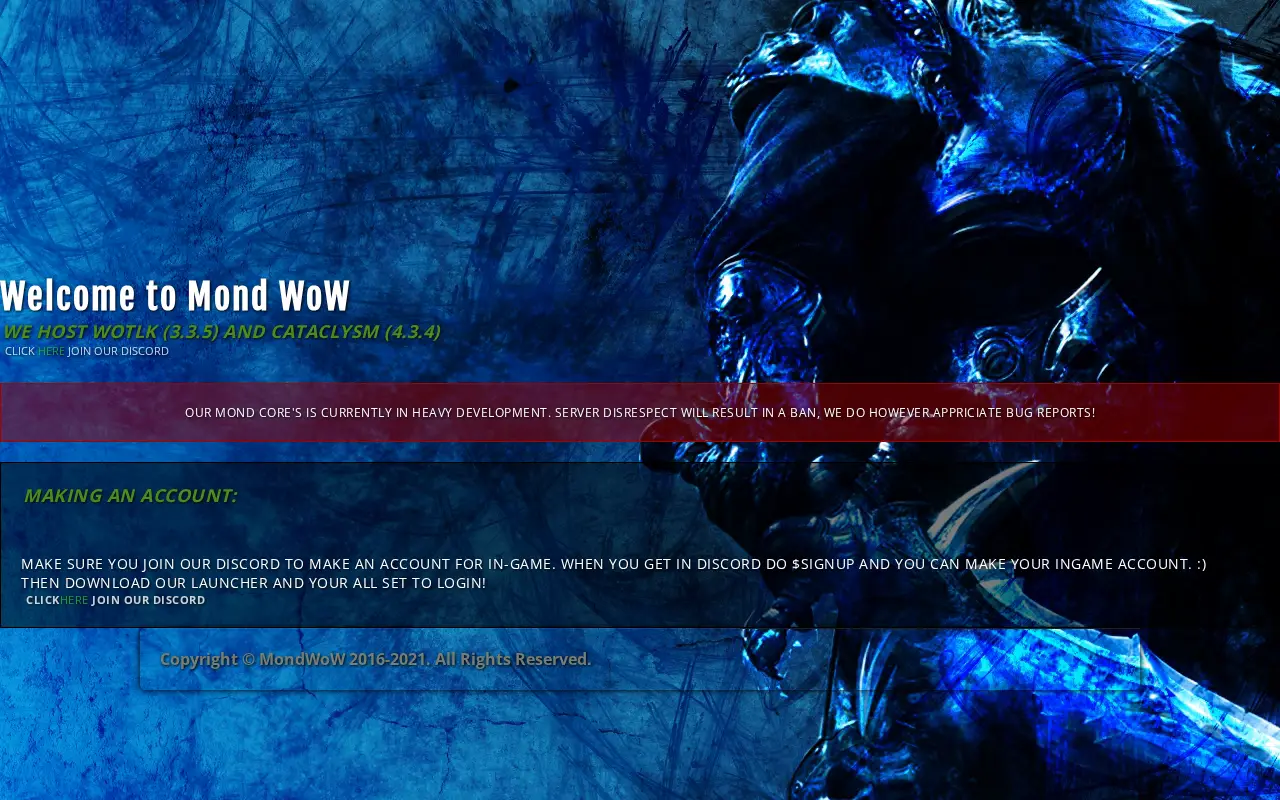 warcry-wow.com in 2021