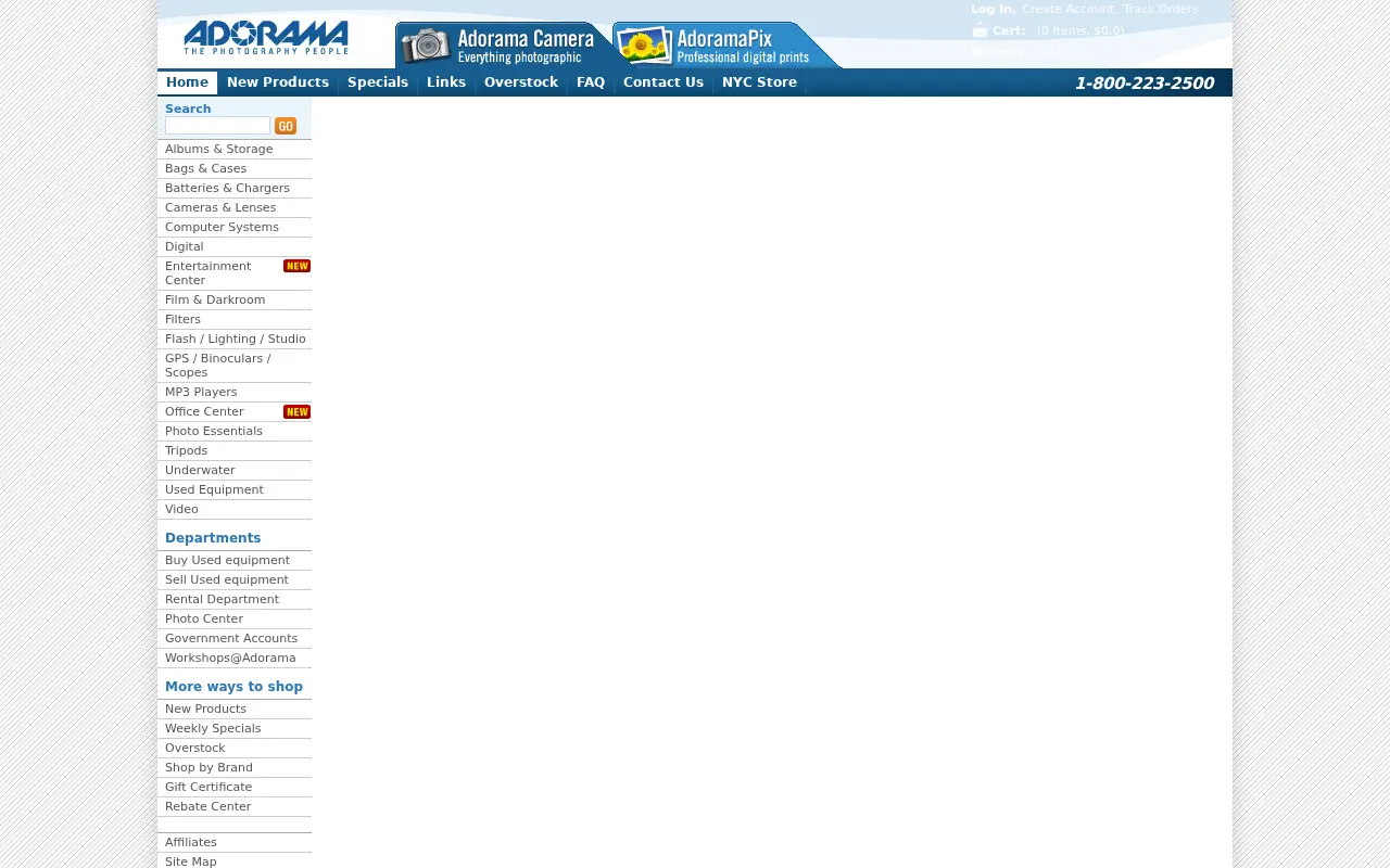 adorama.com in 2008