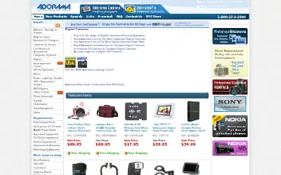 adorama.com in 2009