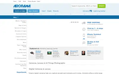 adorama.com in 2012