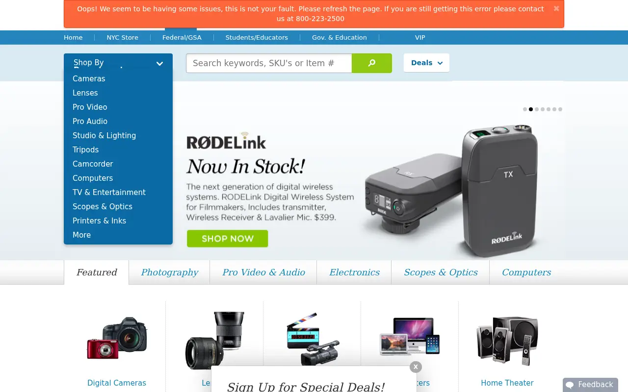 adorama.com in 2015