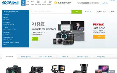 adorama.com in 2018