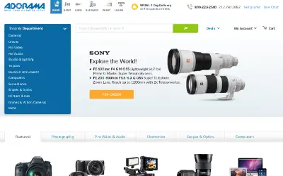 adorama.com in 2019