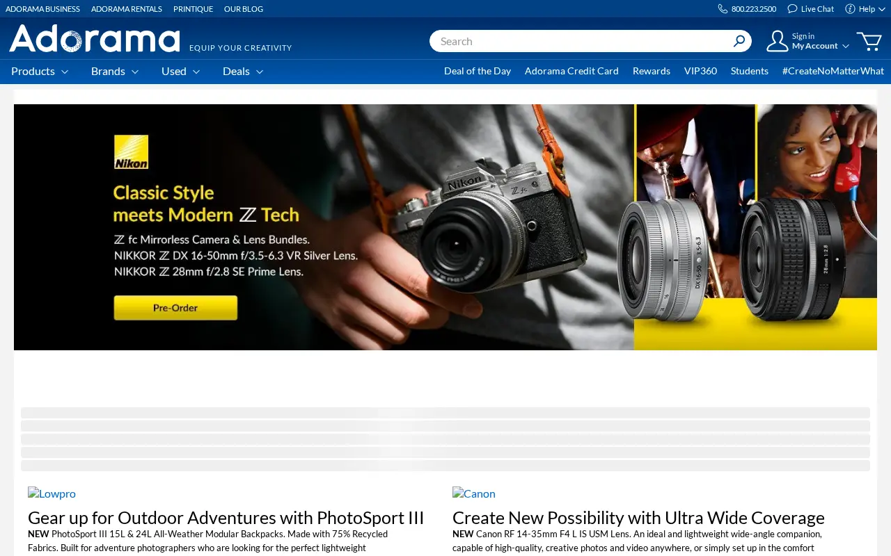 adorama.com in 2021
