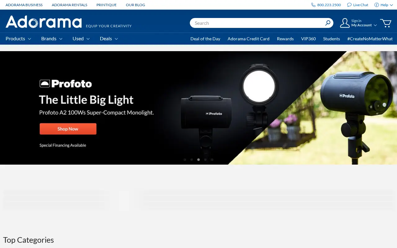 adorama.com in 2022