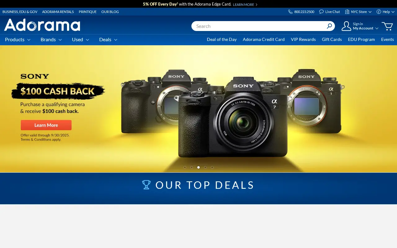 adorama.com in 2025