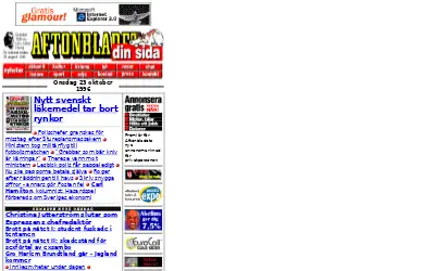 aftonbladet.se in 1996