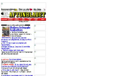 aftonbladet.se in 1997