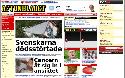 aftonbladet.se in 2010