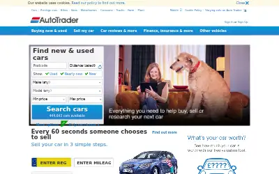autotrader.co.uk in 2016