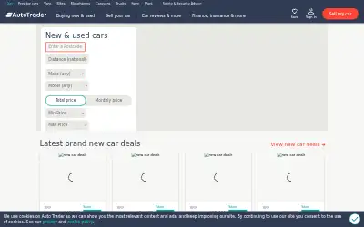 autotrader.co.uk in 2019
