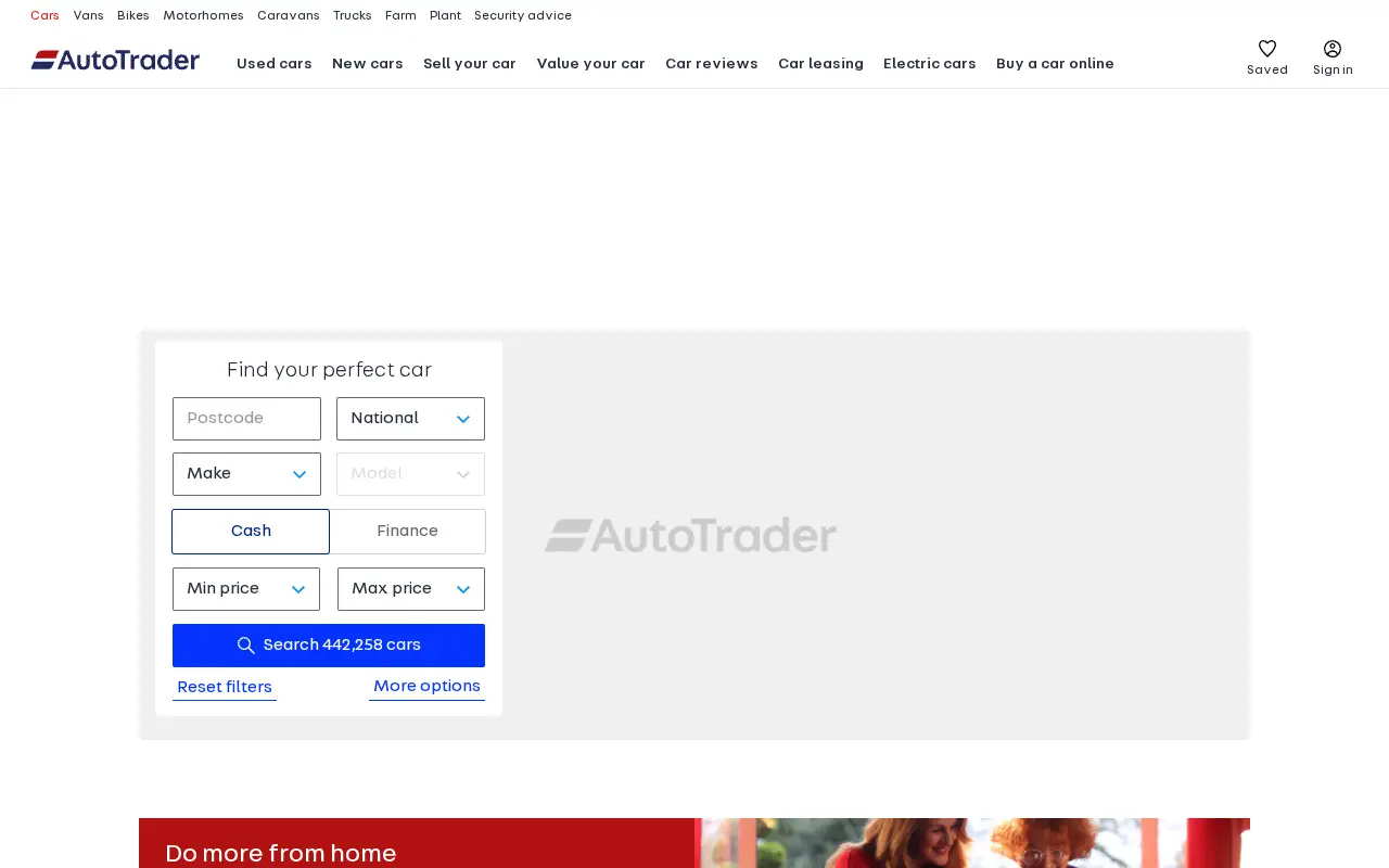 autotrader.co.uk in 2022