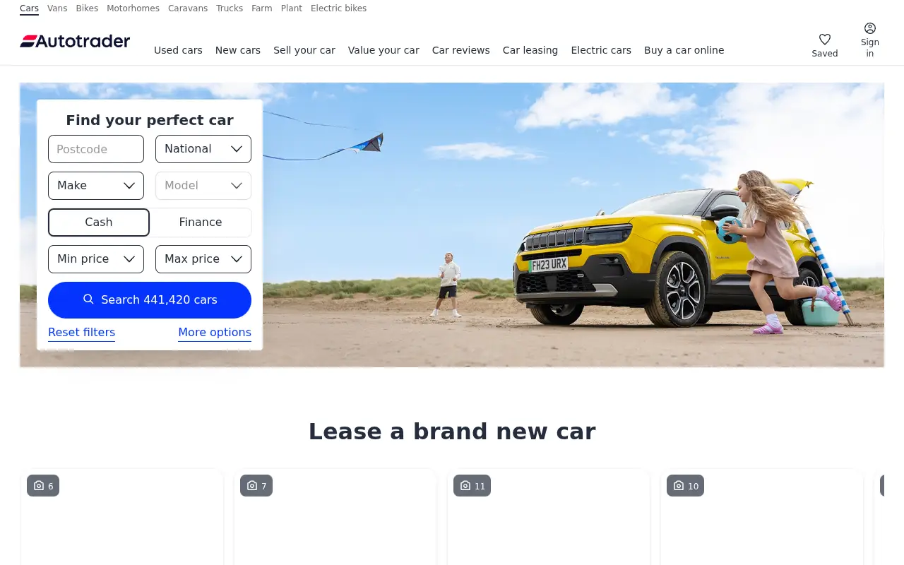 autotrader.co.uk in 2025