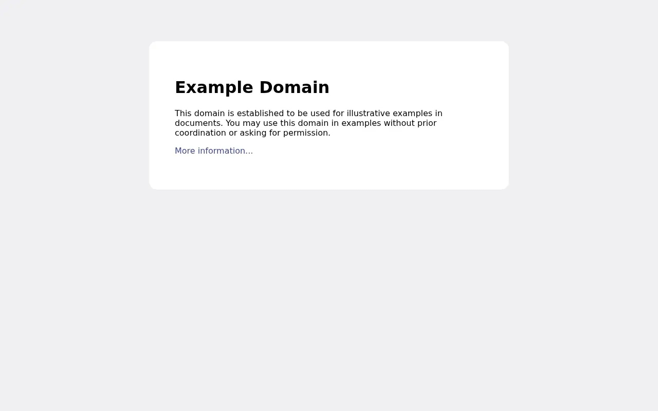 example.com in 2016