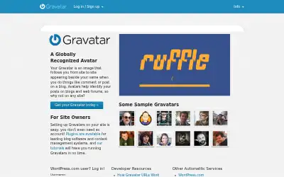 gravatar.com in 2012