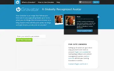 gravatar.com in 2013