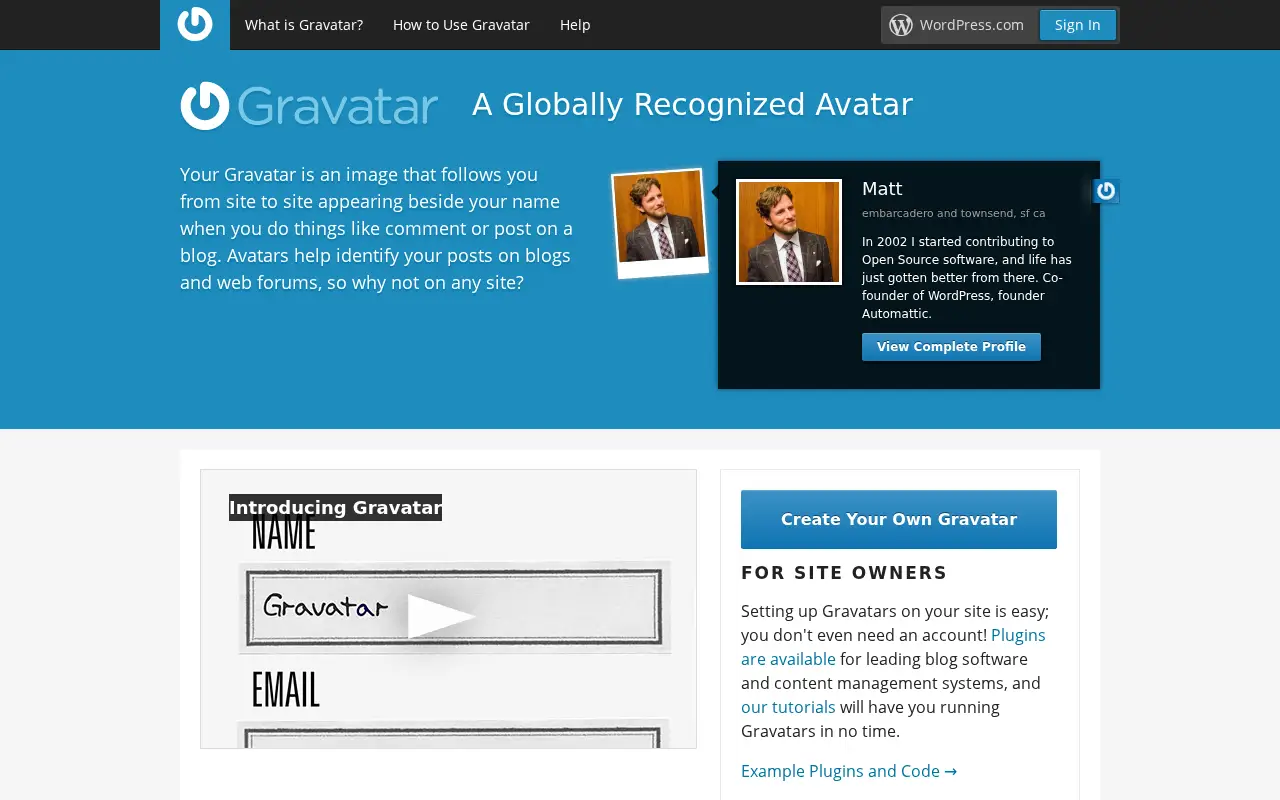 gravatar.com in 2017