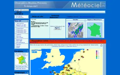 meteociel.fr in 2009
