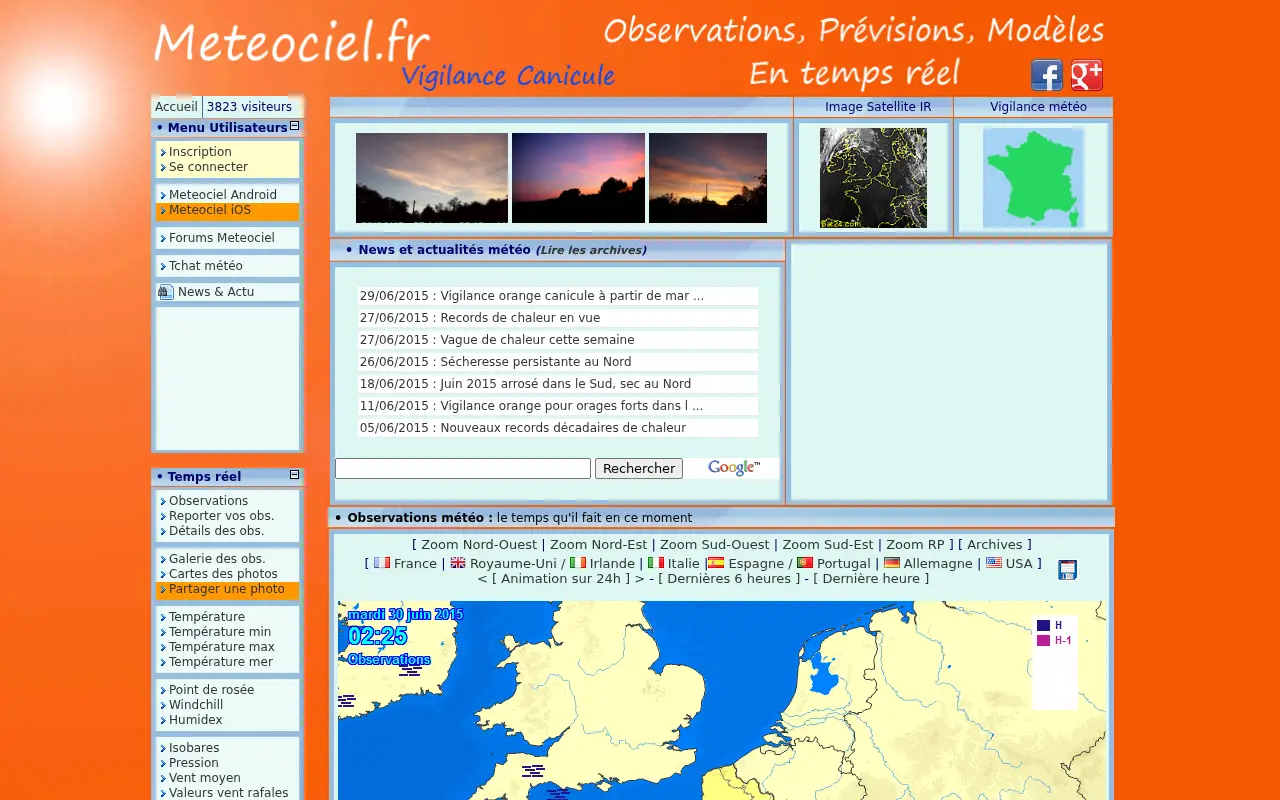 meteociel.fr in 2015