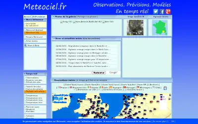 meteociel.fr in 2016