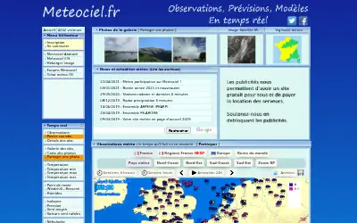 meteociel.fr in 2021