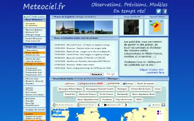 meteociel.fr in 2025