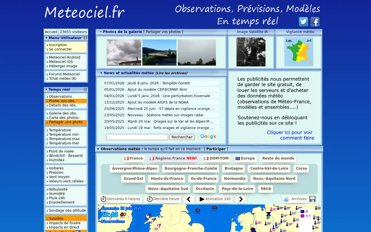 meteociel.fr in 2026