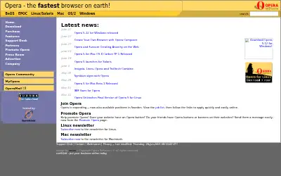 opera.com in 2001