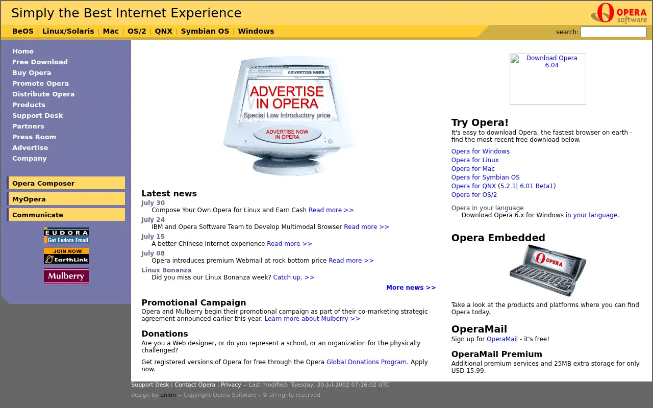 opera.com in 2002