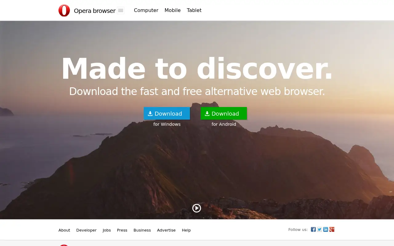 opera.com on July 1, 2013