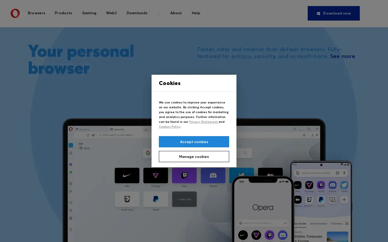 opera.com in 2022