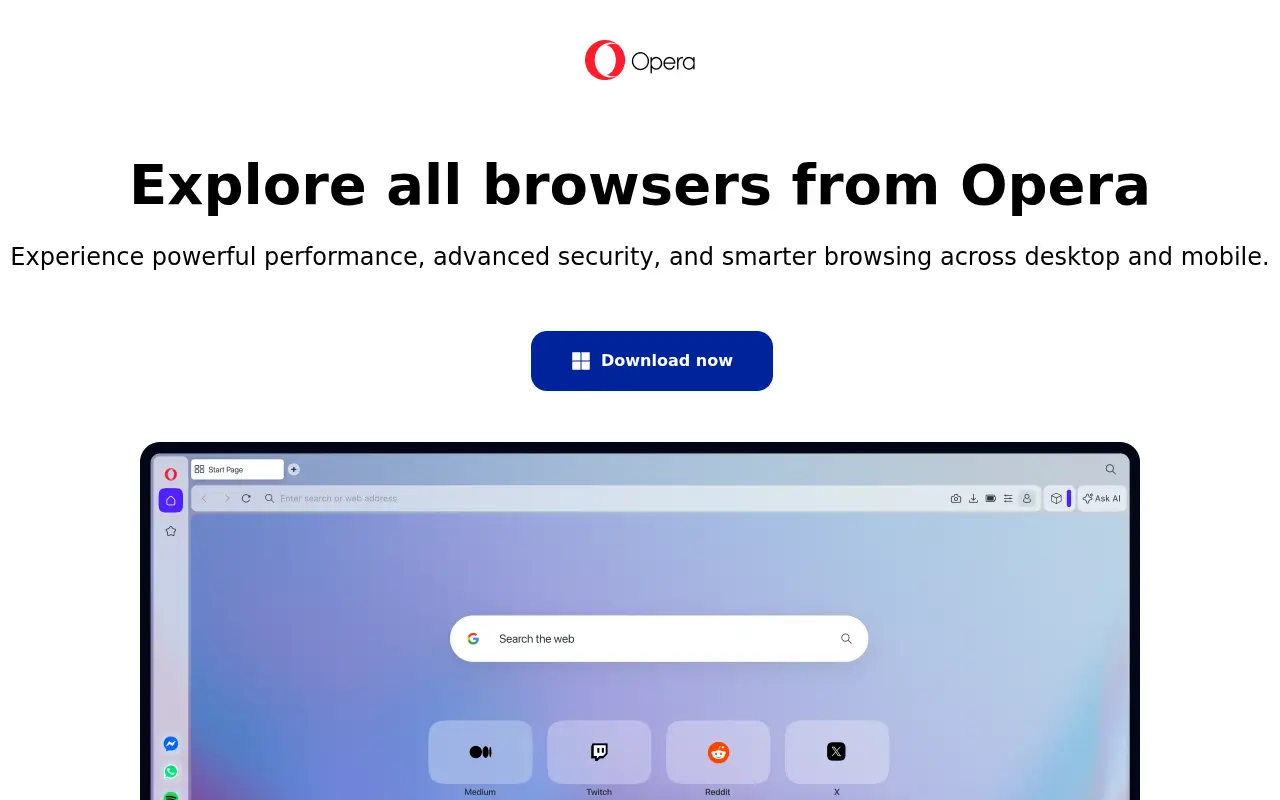 opera.com in 2026