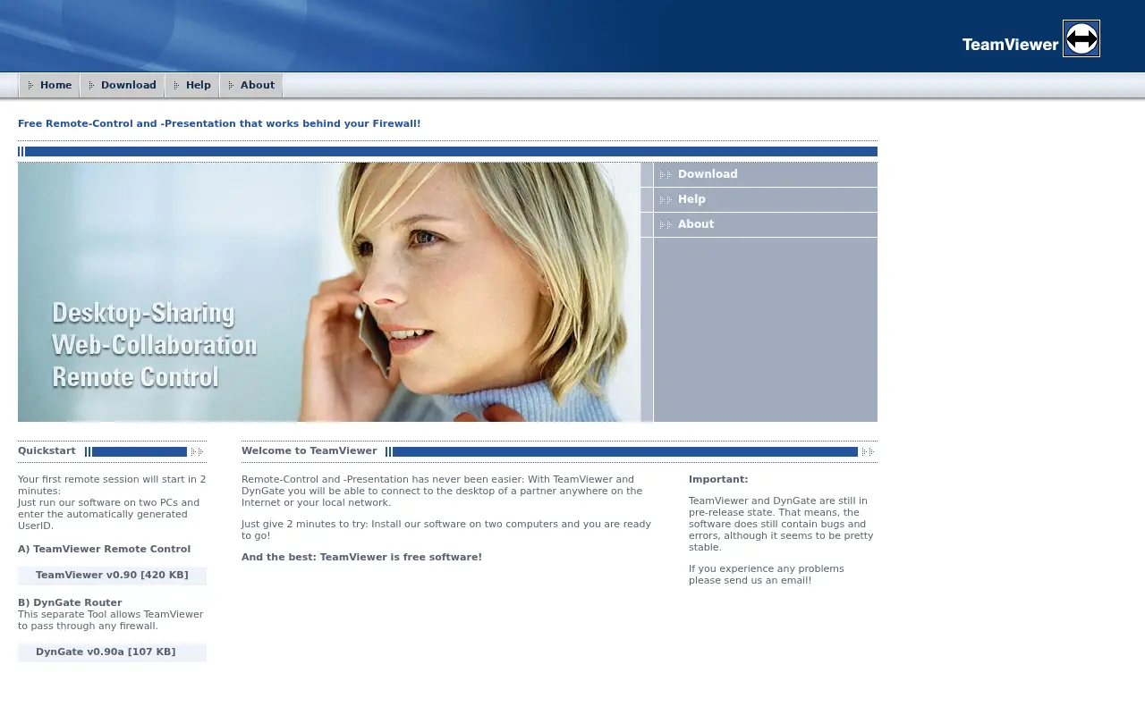 teamviewer.com on March 6, 2005