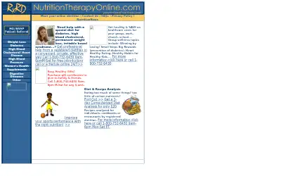 youronlinedietitian.com in 2003