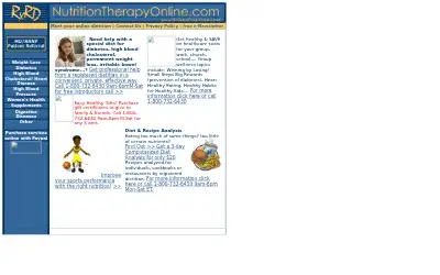 youronlinedietitian.com in 2004