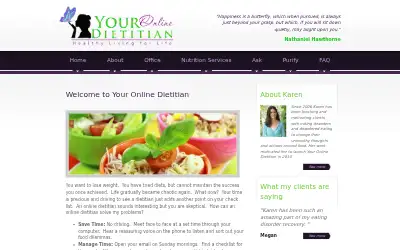 youronlinedietitian.com in 2012
