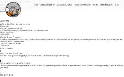 youronlinedietitian.com in 2025