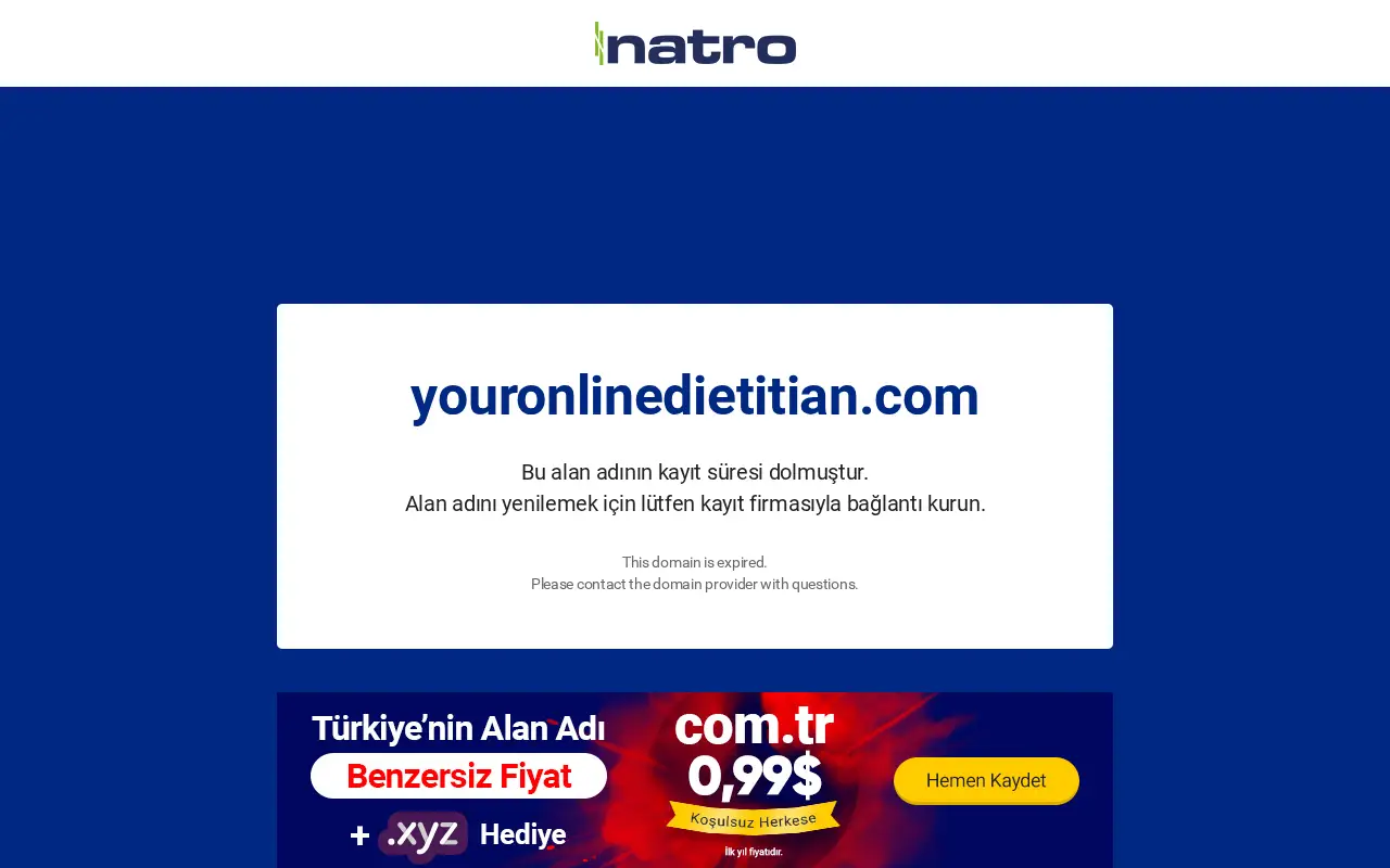 youronlinedietitian.com in 2026