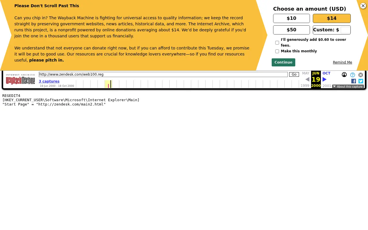 zendesk.com on June 19, 2000