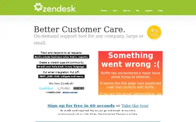 zendesk.com in 2009