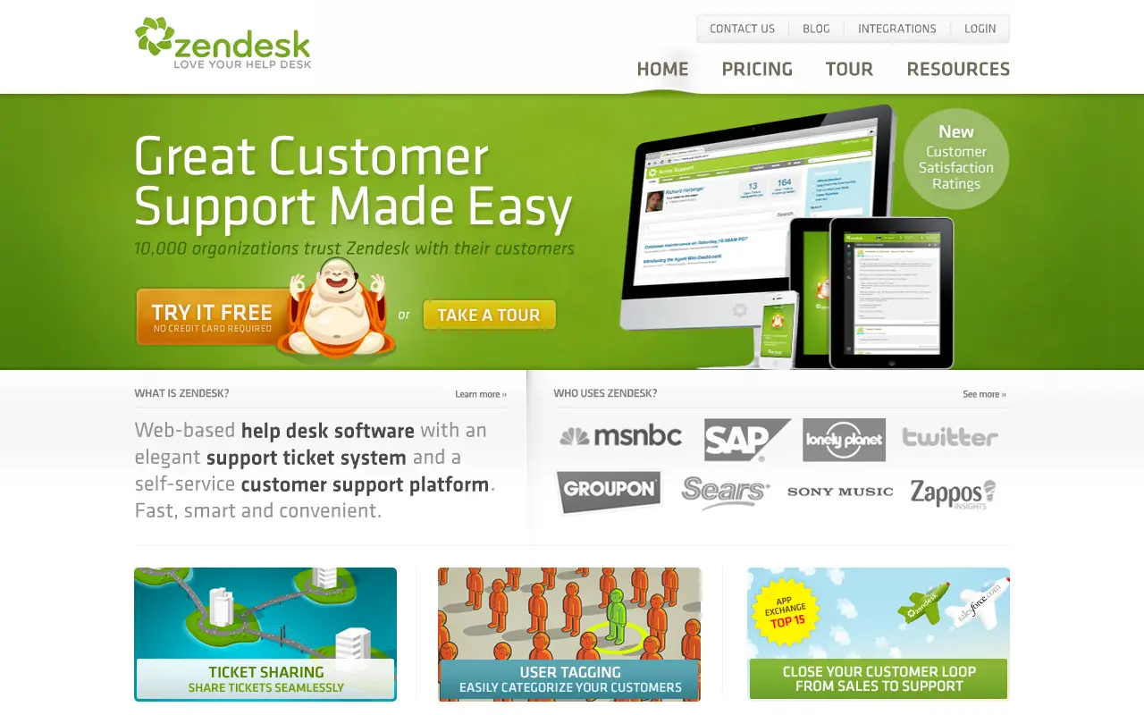 zendesk.com in 2011