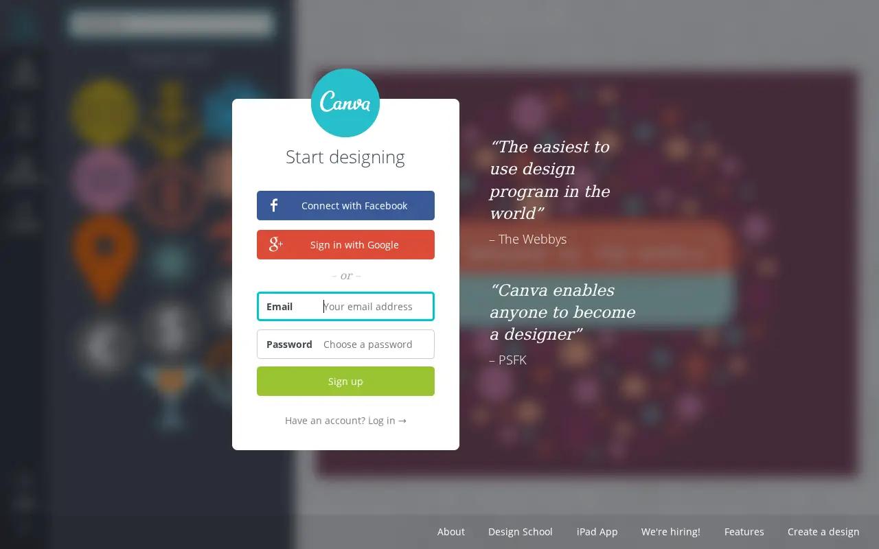 canva.com in 2015