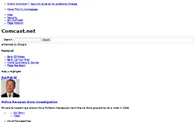 comcast.net in 2010